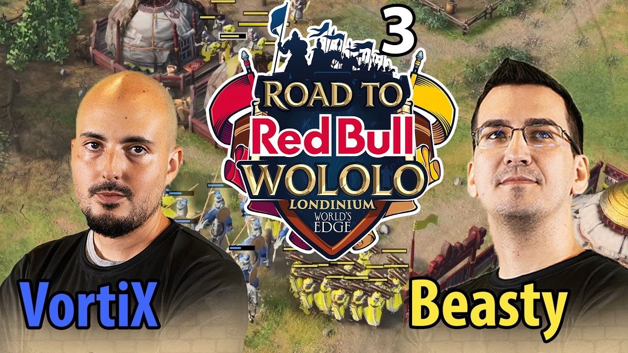 KURZE MAPS - VortiX vs Beasty - Age of Empires 4 - Road to Wololo: Londinium 3
