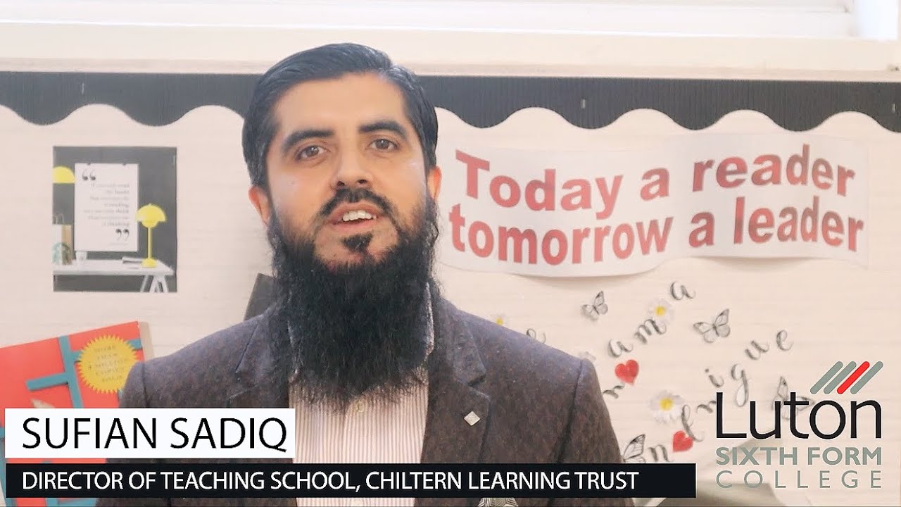 Sufian Sadiq - Director of Teaching School, Chiltern Learning Trust