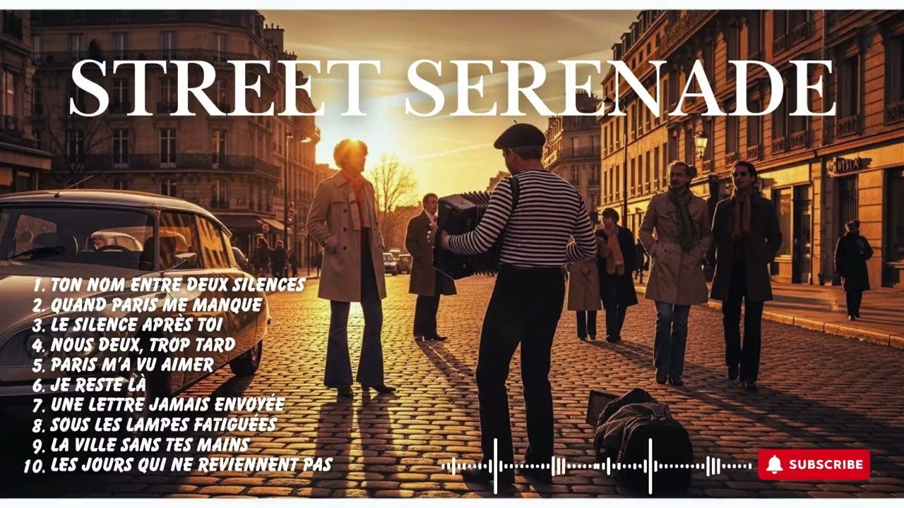 French Retro Love Songs – Cozy Café Playlist from Paris Streets!