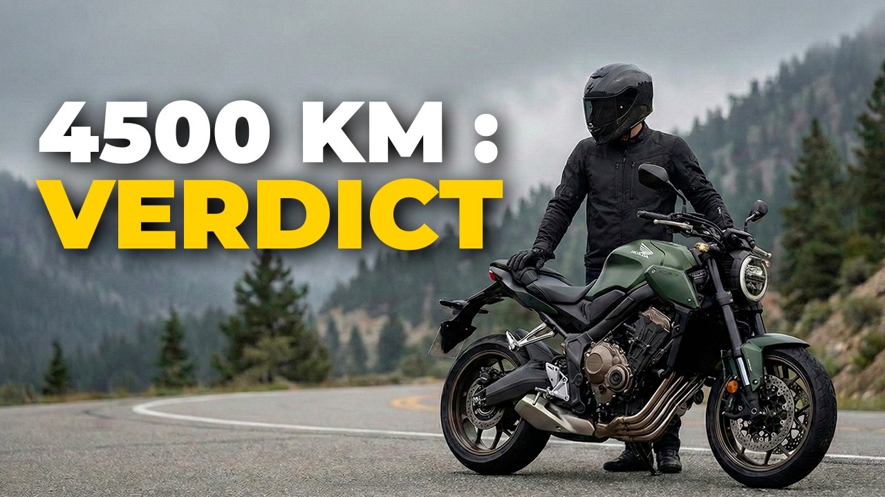 Un 4 cylindres en A2 ? Bilan de la Honda CB650R + E-Clutch