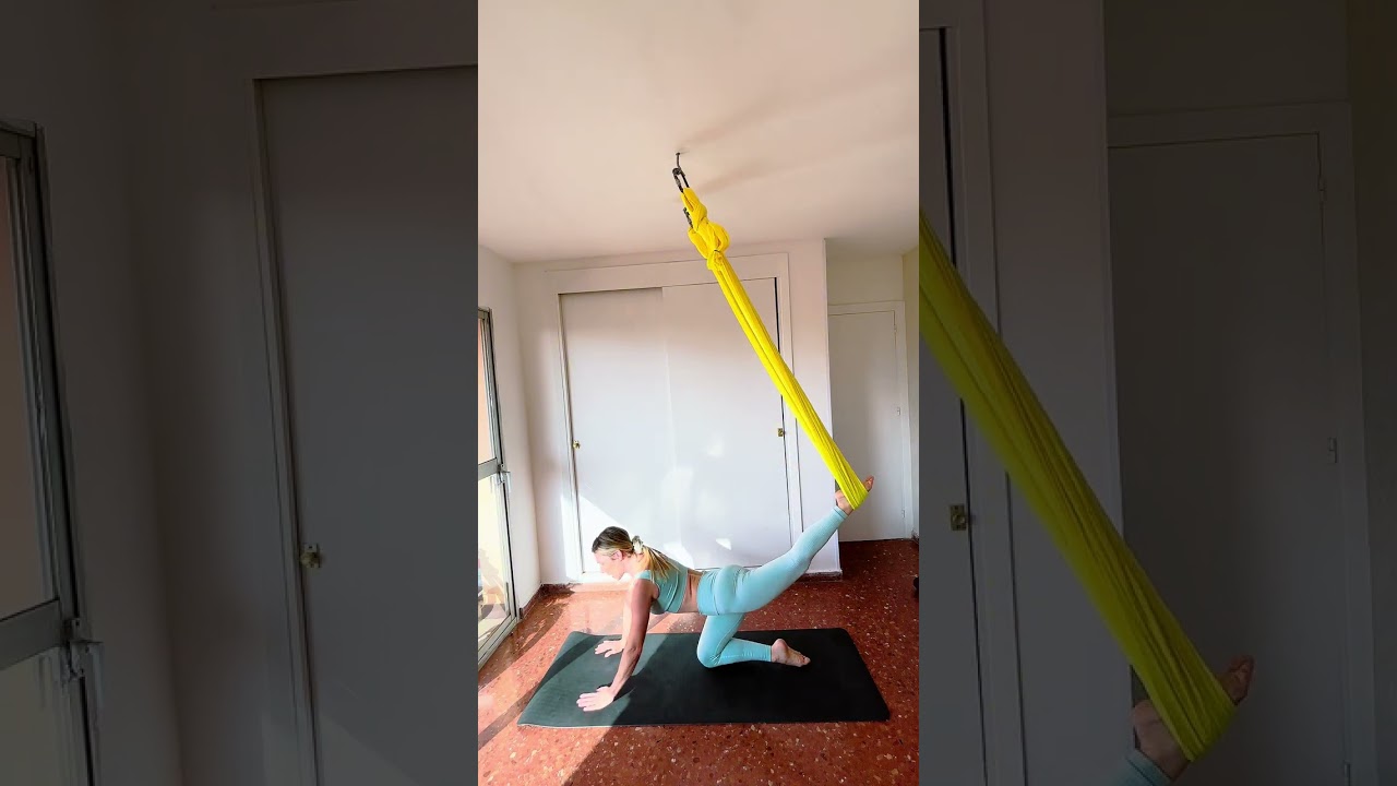 Yoga Aéreo practica en casa