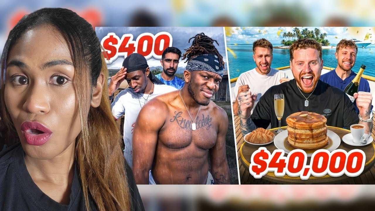 SIDEMEN $40,000 vs $400 HOLIDAY (EUROPE EDITION 2/1)  | Reaction