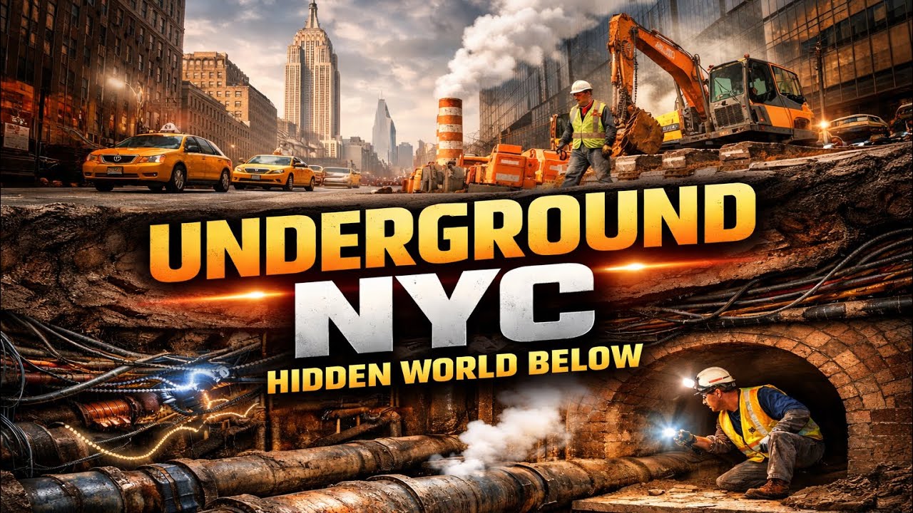 The Hidden World Beneath New York City Streets Inside NYC’s Underground Infrastructure You Never See