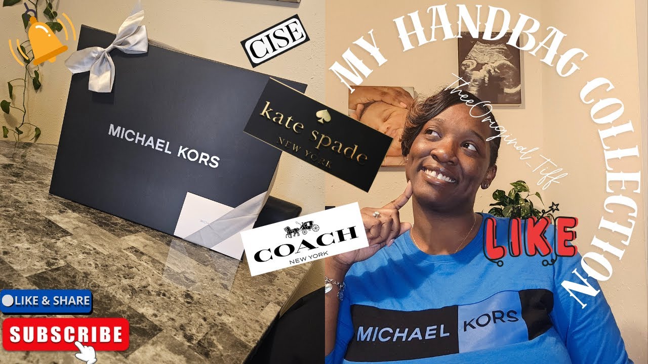 ❤️ My Handbag Collection ! Michael Kors, Coach, Kate Spade, Cise & More