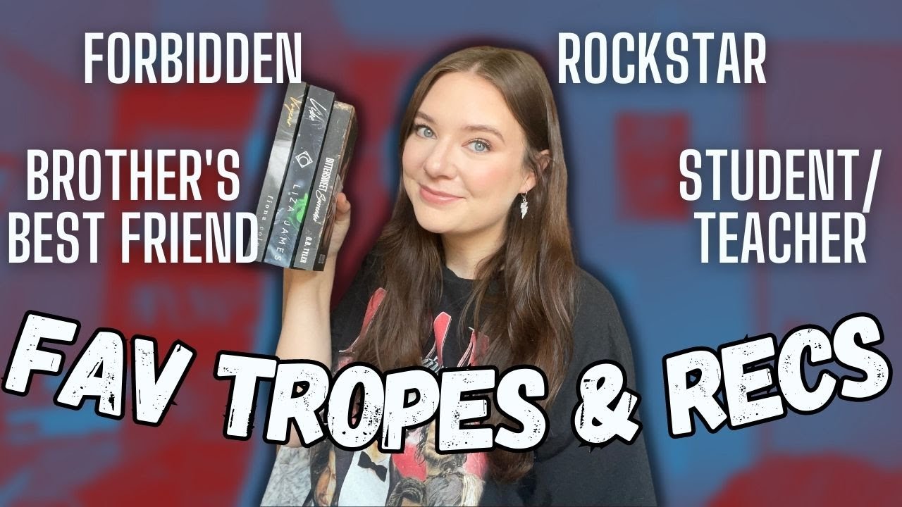 My Favorite Tropes & Recs for Each of Them🖤 // Part 1 // Romance Recommendations