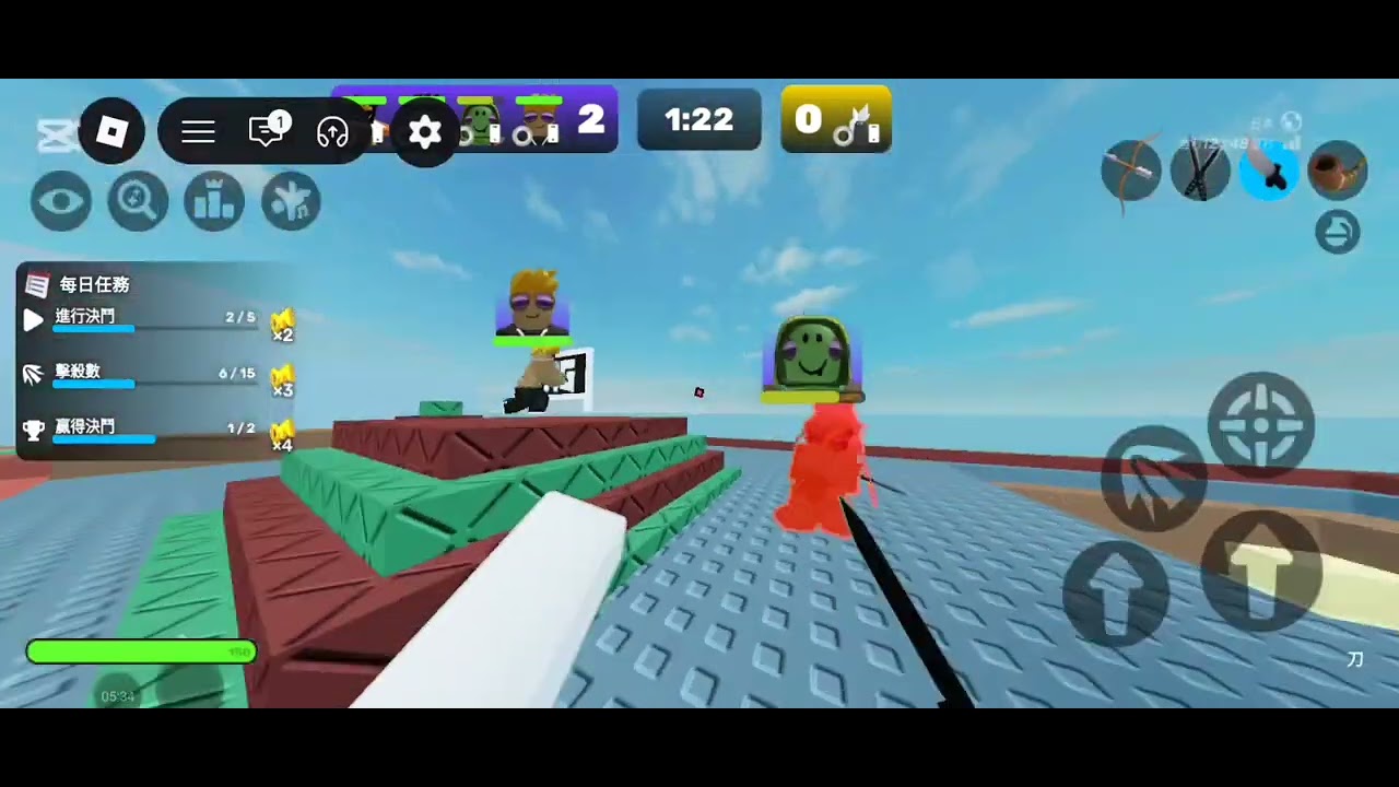 [RIVALS 競爭者]初遇白色死神！！！完虐他！！！