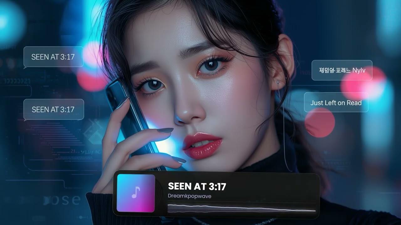 📱 ЗАМЕЧЕНО НА 3:17 | Песня о романтических отношениях в K-POP 2026 | #Kpop2026 #LeftOnRead #읽씹 #R...