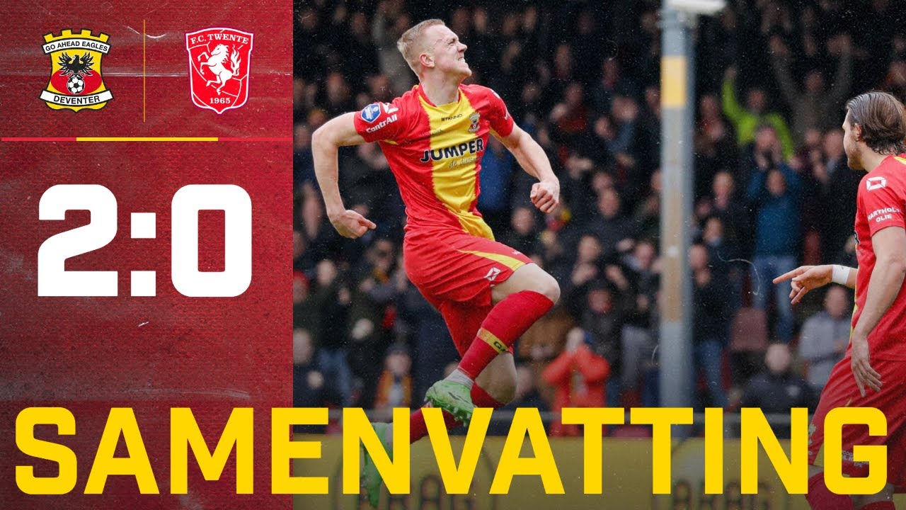 😍 DERBYWINST op FC Twente! | Samenvatting Go Ahead Eagles -  FC Twente