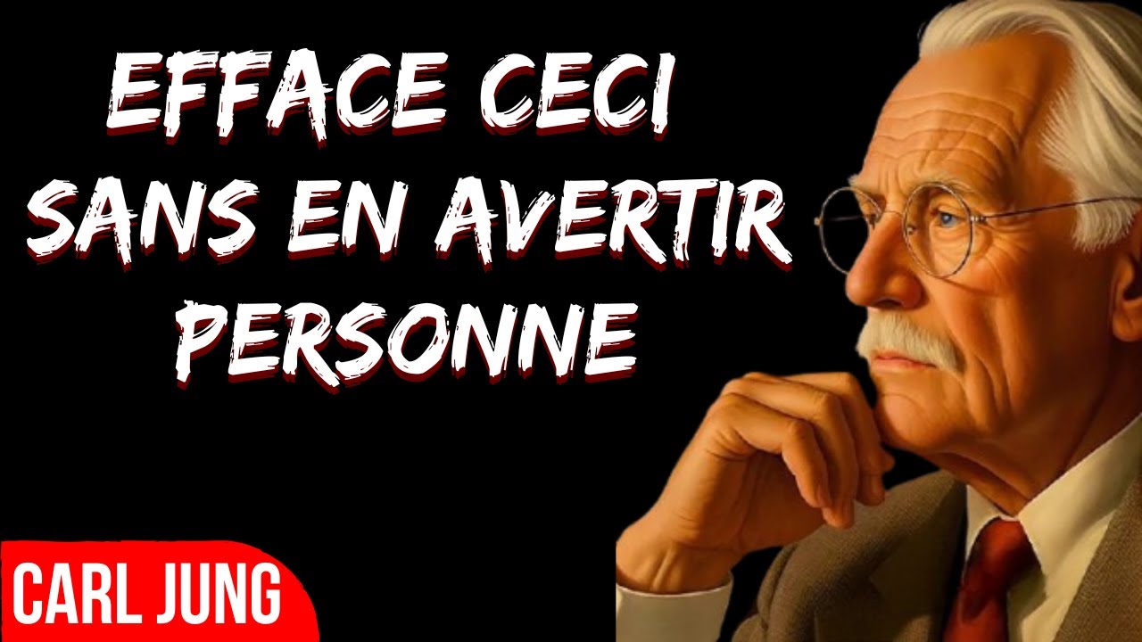 10 choses que tu dois éliminer en silence de ta vie | Carl Jung