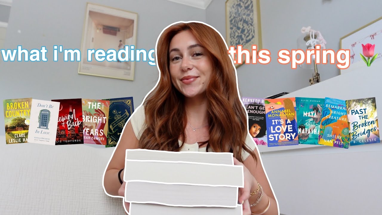 my spring tbr 🌷📚⭐️ (romances, fiction, fantasy + new releases!)