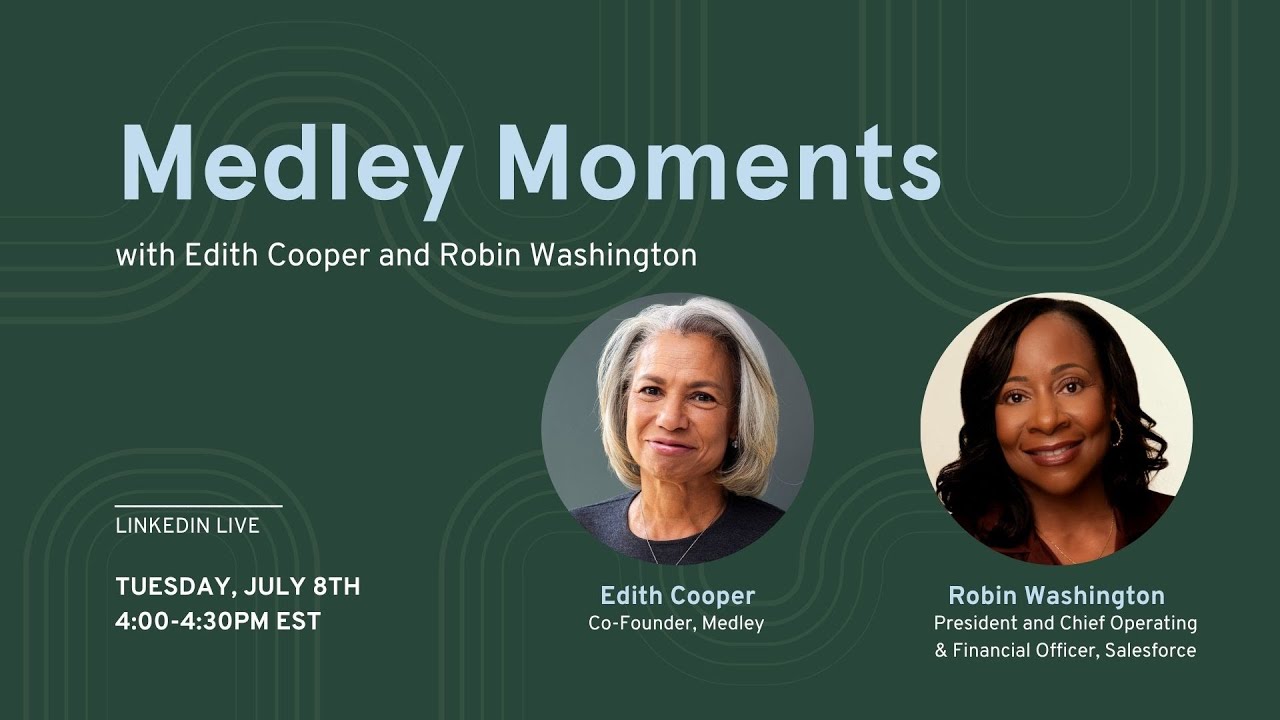 Medley Moments with Robin Washington