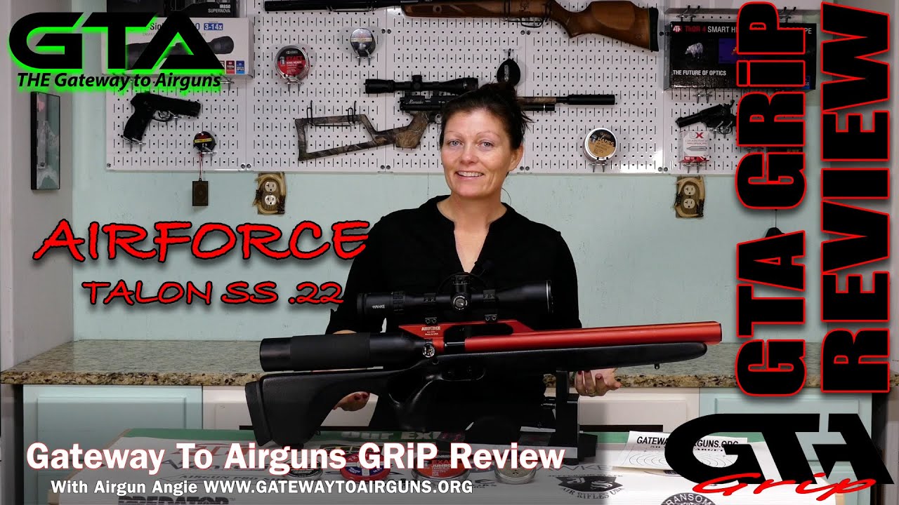 Airforce Talon SS .22 Caliber PCP GRiP Review - Gateway to Airguns Airgun Review