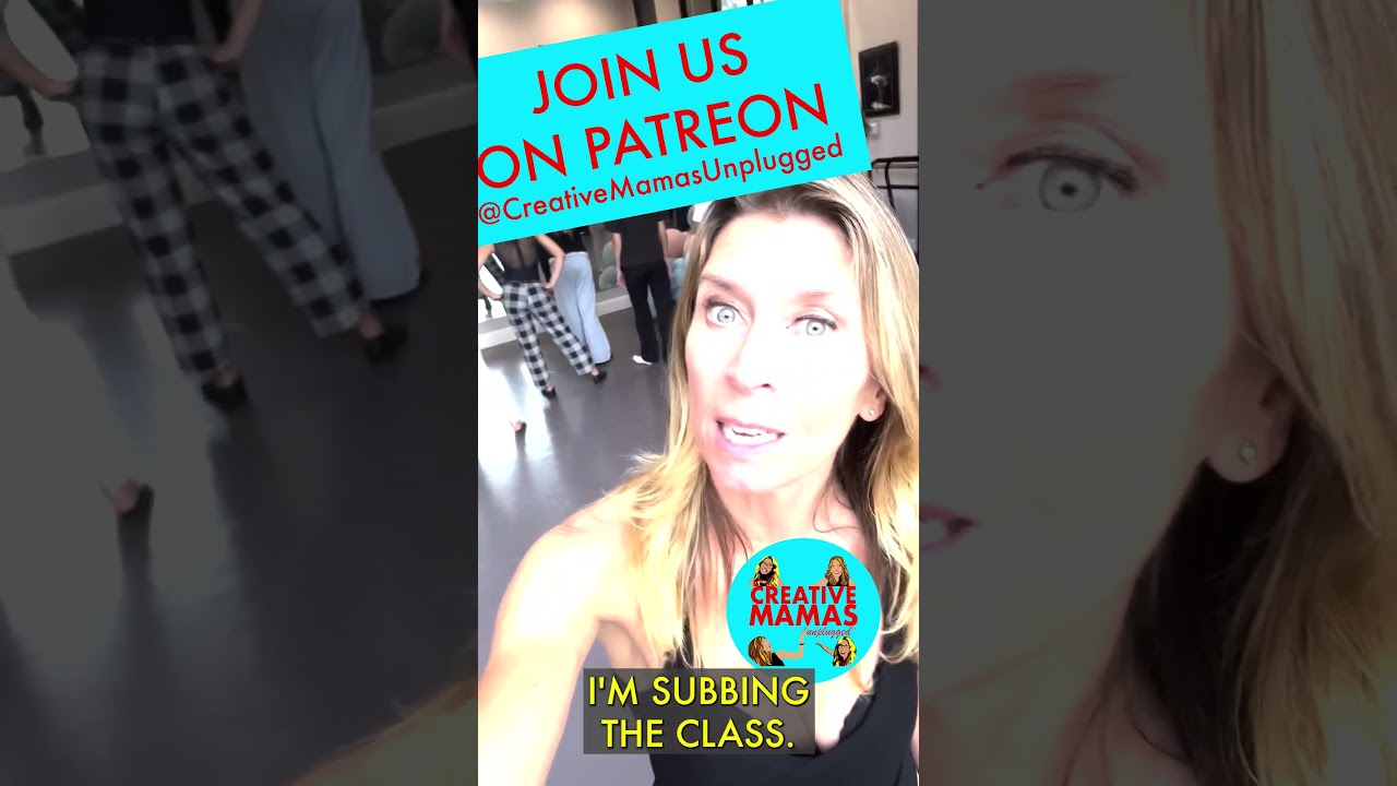 Cher at dance studio: Join us on Patreon! #creativemamas #mamas #podcast #dance