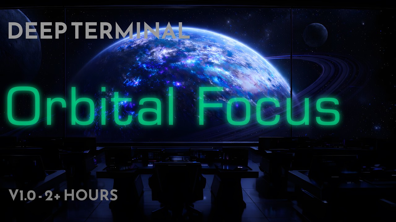Orbital Focus - Ambient Music, for work, study, concentration