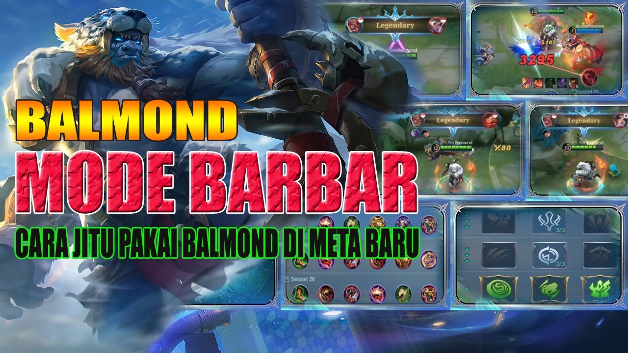 Советы по использованию Balmond BarBar в НОВОЙ МЕТЕ, чтобы расстраивать и наносить психологически...