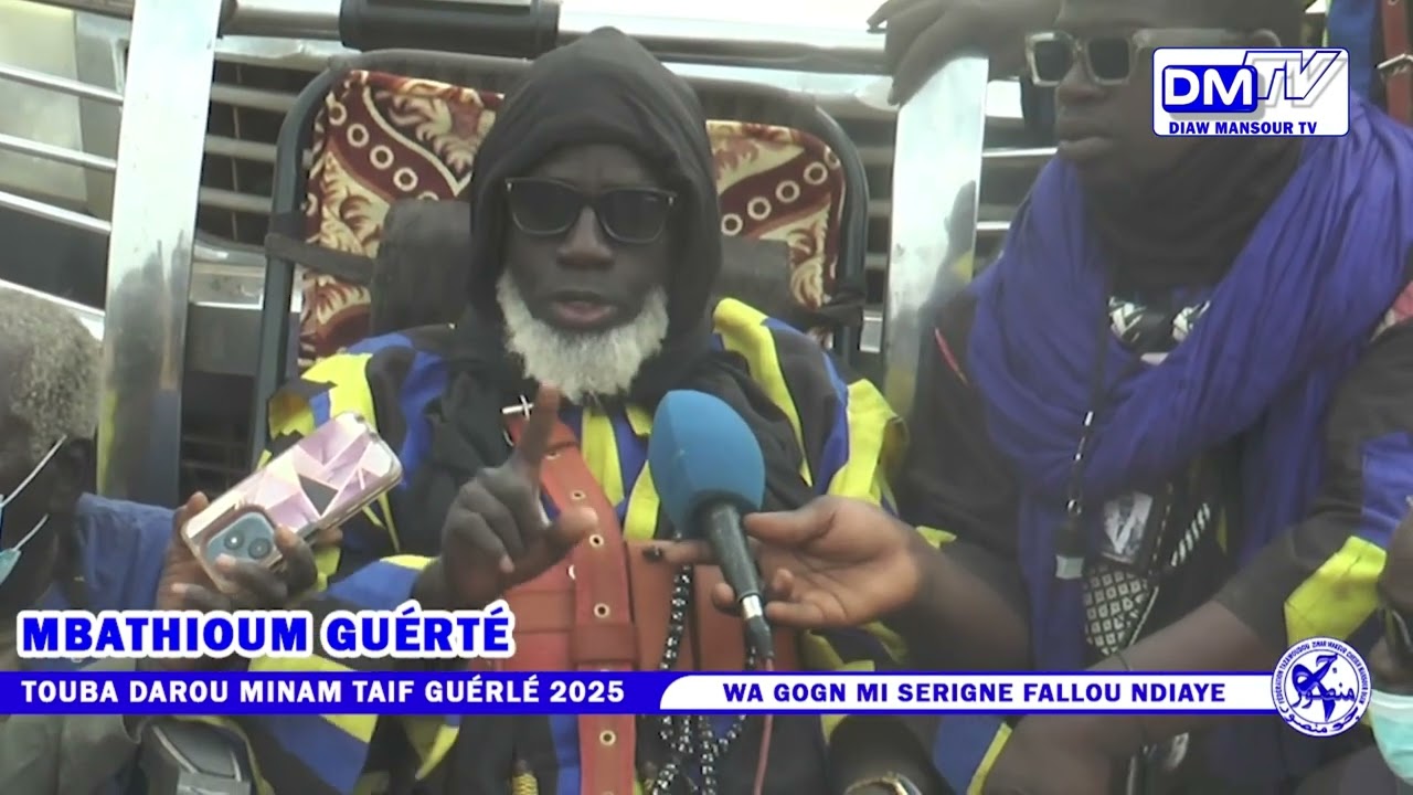 DAROU MINAM TAIF 2025 INTERVIEW AK SERIGNE FALLOU NDIYE WA NGOÑ MA