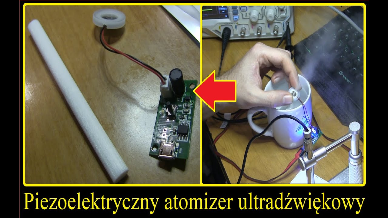 Piezoelektryczny atomizer ultradźwiękowy - co to jest i jak działa? - Banggood
