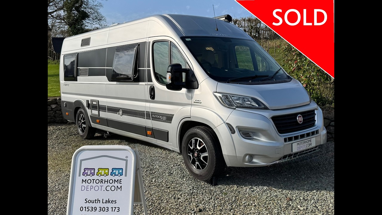 Autocruise Forte by Swift 2015 Fiat Ducato, 130bhp, 2.3l, Manual, Grey: Motorhome Depot South Lakes