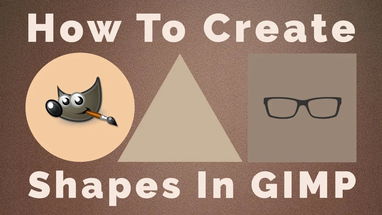 Как создавать фигуры в GIMP {+ БЕСПЛАТНЫЙ БОНУС} | Учебник по GIMP