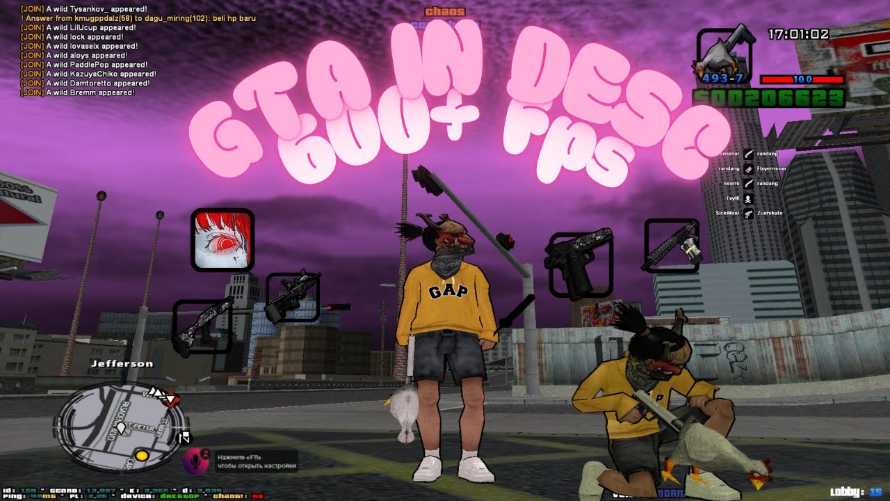 GTA SAMP HIGH FPS MODPACK FOR LOW END PC [GTA IN DESC]