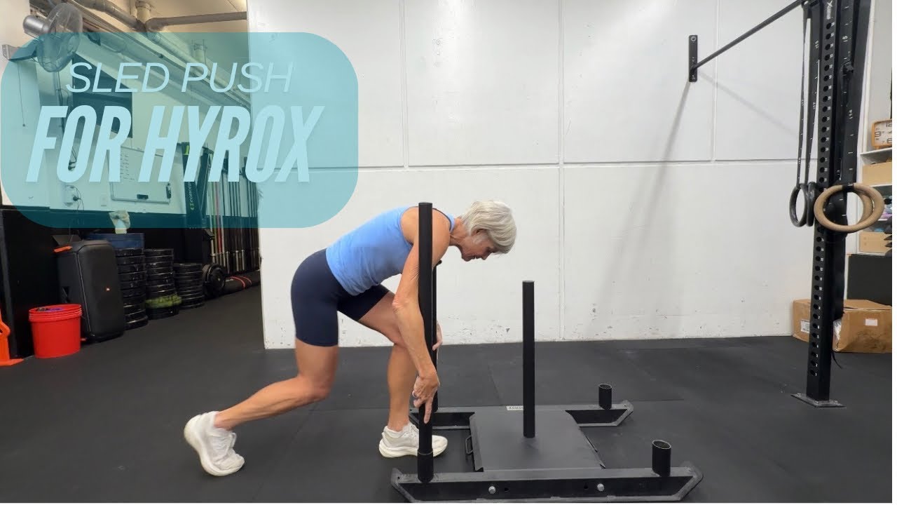 Sled Push for Hyrox