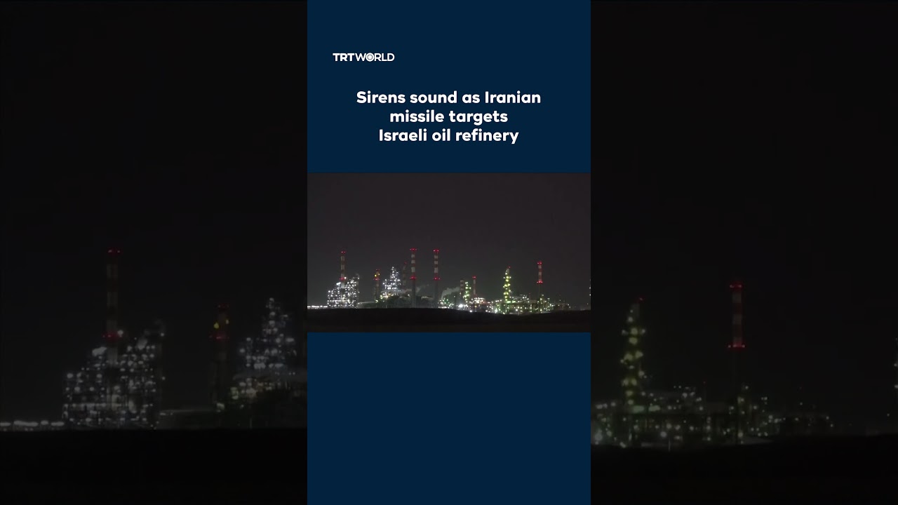 Iranian strike hits Israeli oil refinery
