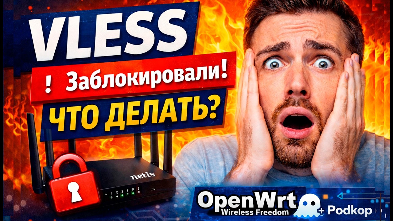 ❓Как использовать VLESS XHTTP и Shadowsocks на роутере OpenWRT Podkop, если обычный VLESS блокируют