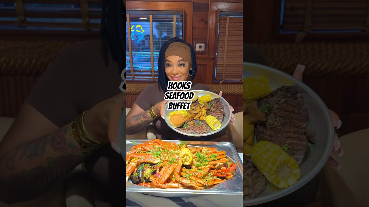 Hooks Seafood Buffet in Myrtle Beach 🦀🦞🦐🍤 10/10!