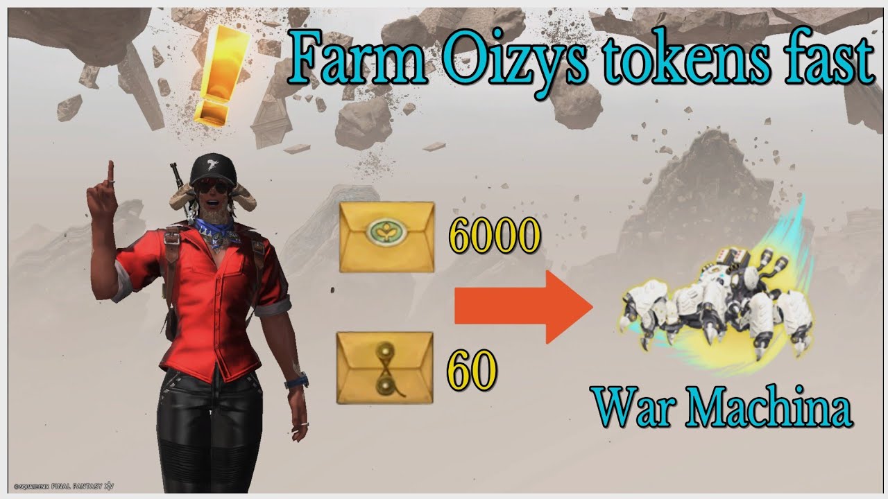Best way to farm Oizys tokens for the Spider mount