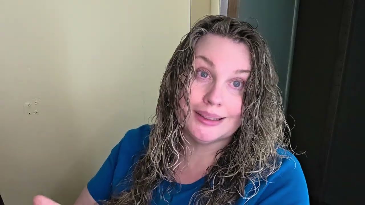 Please Join Me For My Curly Hair Wash Day. #washday #curlygirl #women50plus #curls #curlyhair 