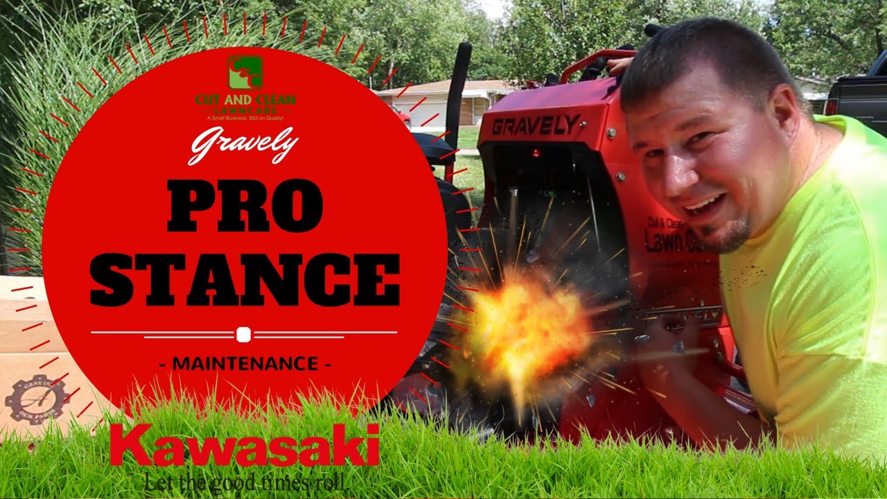 Gravely Pro Stance Mower Maintenance ► New Blades, New Oil Change!