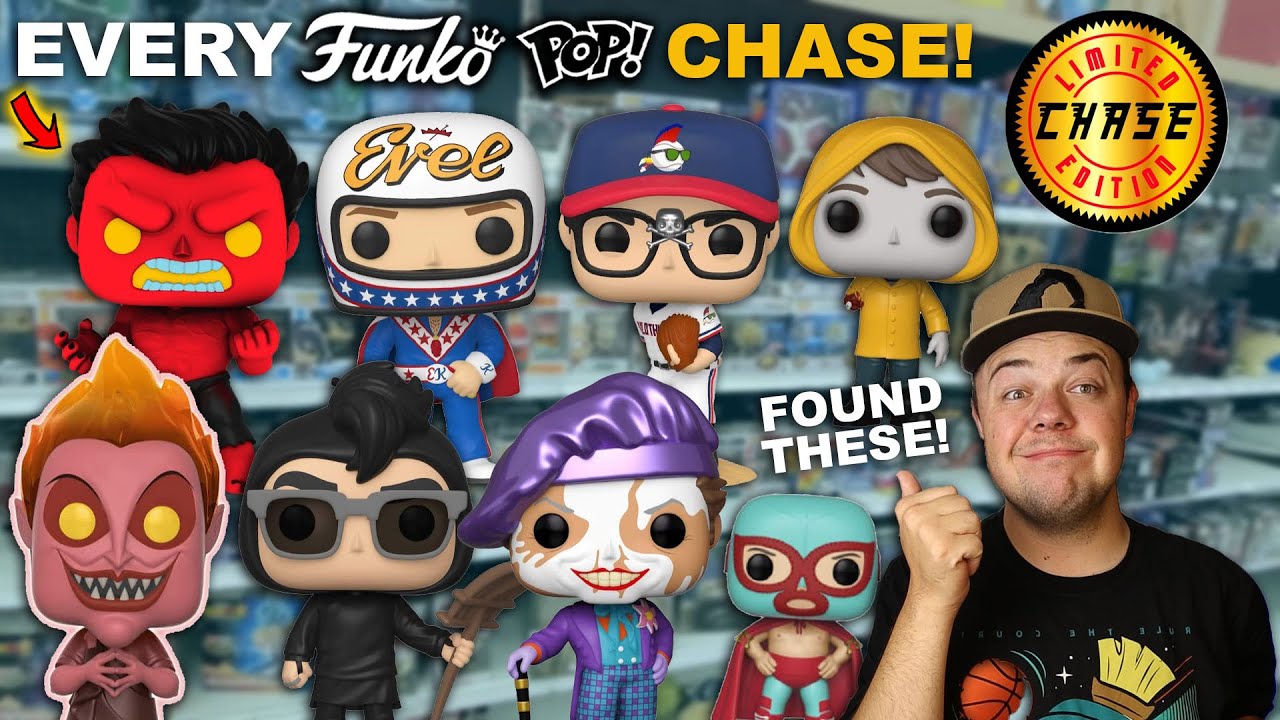 Every Funko Pop Chase I've EVER FOUND! (Close to 100 Pops)