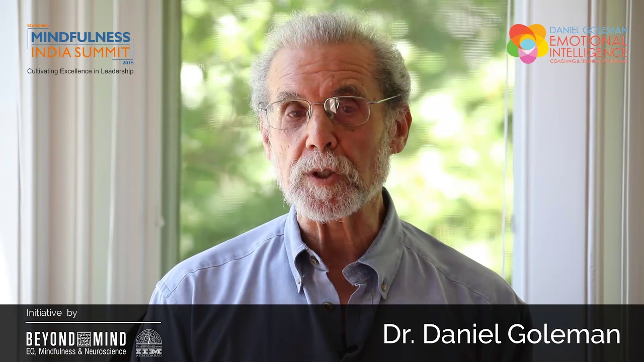 Dr.Daniel Goleman at Mindfulness India Summit