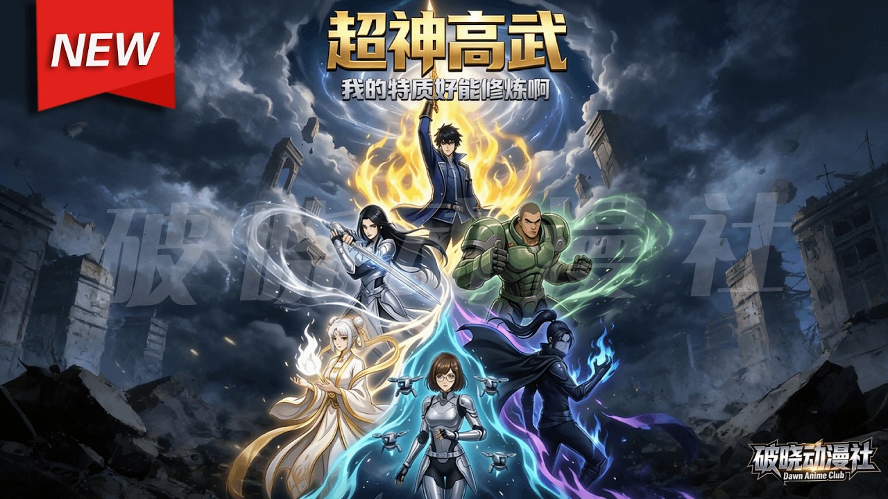 MULTISUB📢新番上线《超神高武：我的特质好能修炼啊》第1~59集丨灵气复苏，巨兽肆虐，叶尘觉醒“万法融合”，打破功法壁垒，通过消耗灵气，将基础功法或魔功重组、升阶和归一！#漫剧 #破晓动漫社