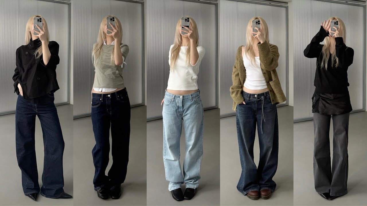 근본 데님 아이템들을 소개합니다..👖 핏별로 잔뜩 준비한 12 DENIM ITEMS