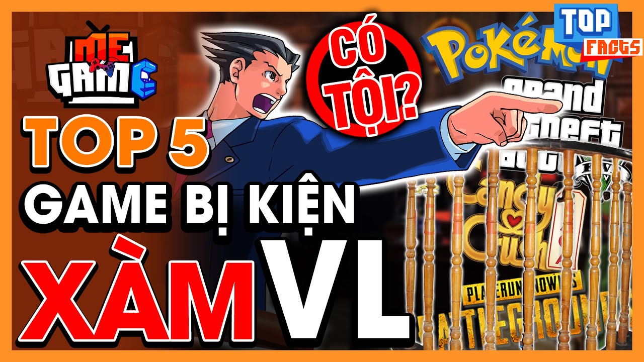 Top 5 Game Bị Kiện Vì Lí Do Cực Xàm - Mê Game Kiện NPH | meGAME
