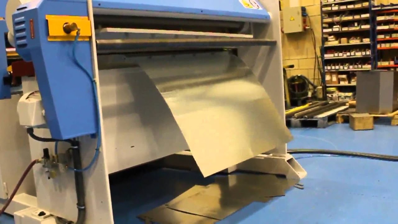 Combinated Reoiling and Multiblanking line 1250x1,25mm x 3 Ton
