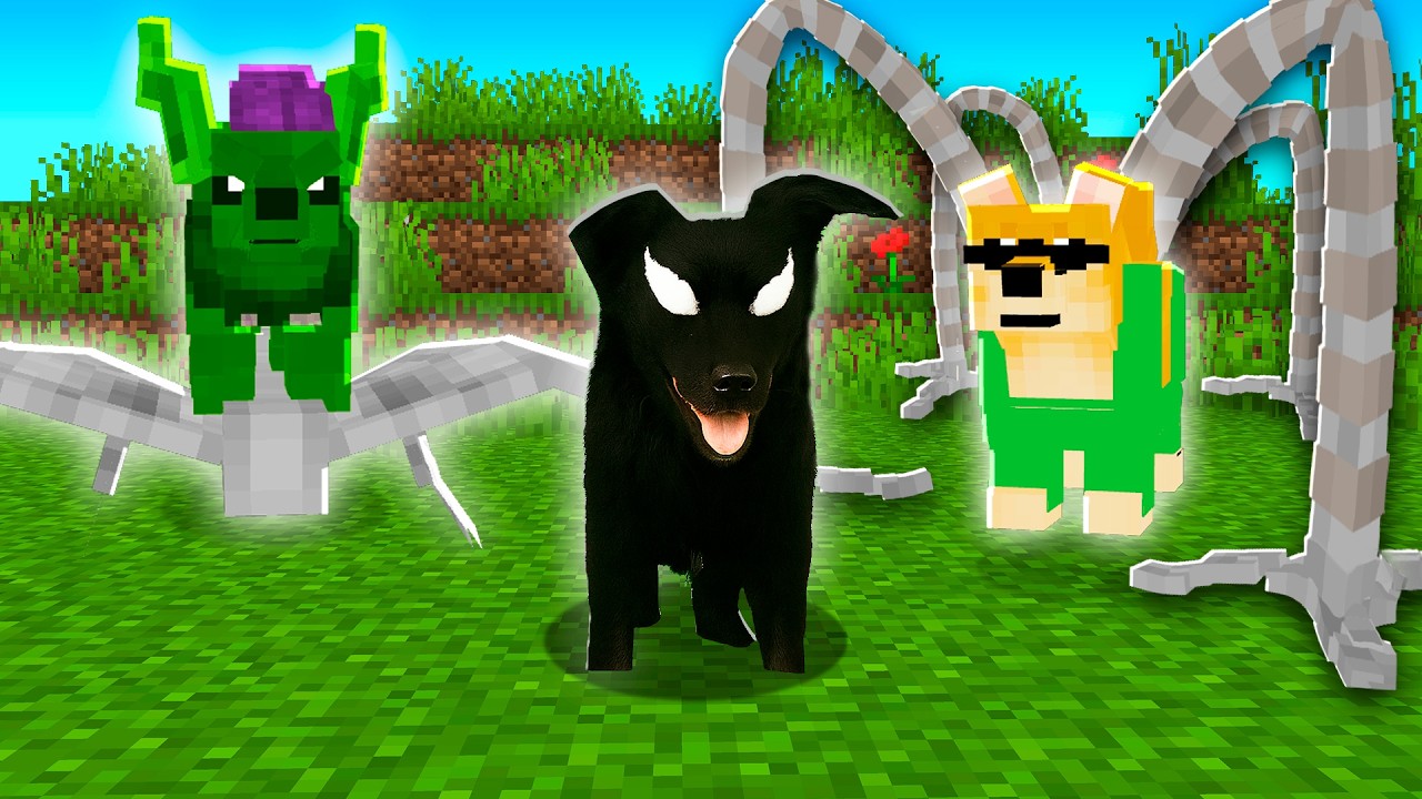 ЖИЗНЬ ЯДОВИТОЙ СОБАКИ против СОБАК-ЗЛОДЕЕВ в Minecraft!