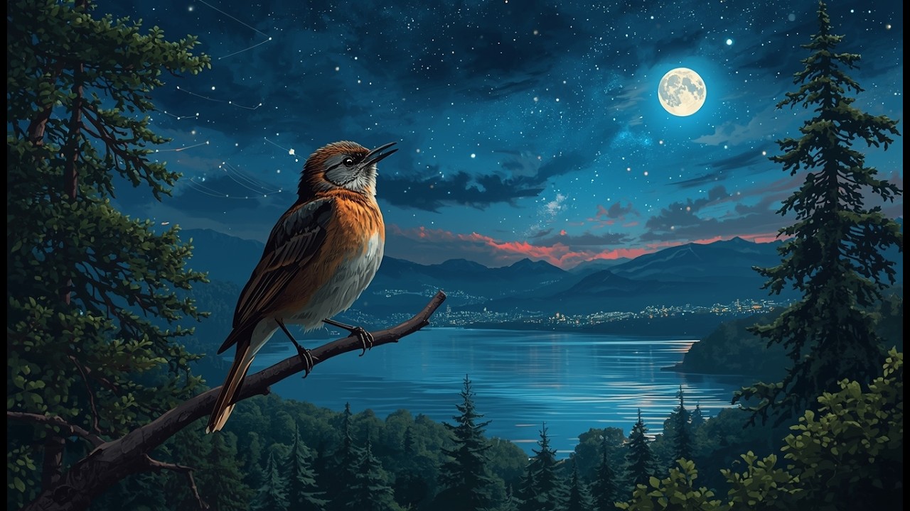 Linartix - Moonlight Nightingale