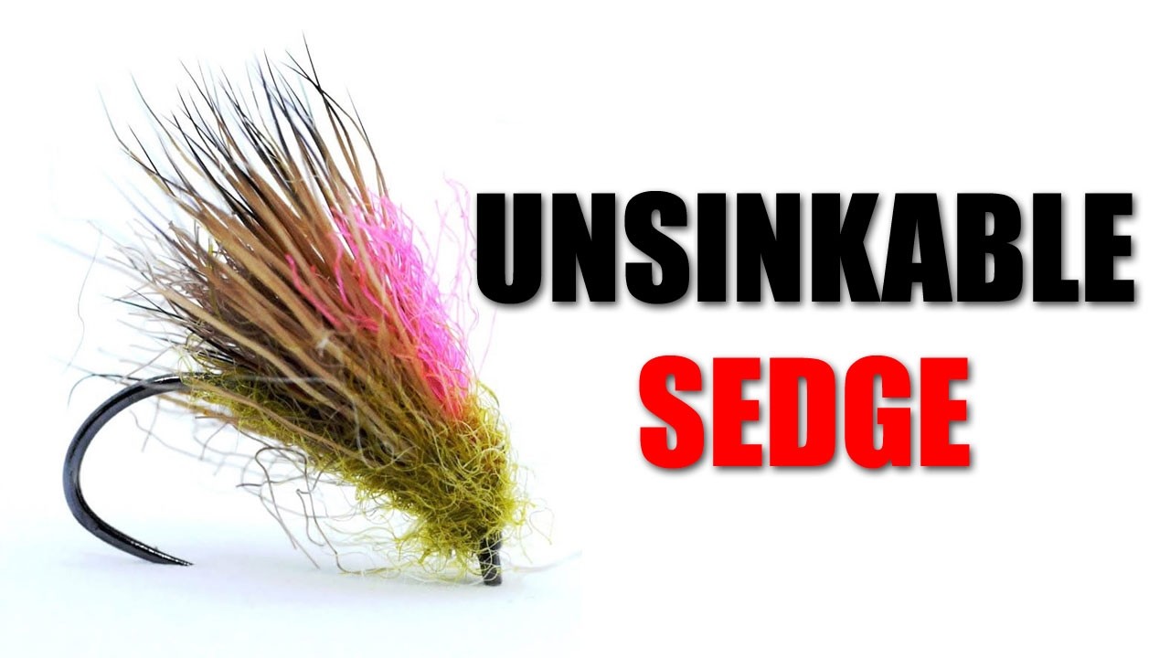Fly Tying - How to tie the 'Unsinkable' Sedge #16 for Fly Fishing for Trout