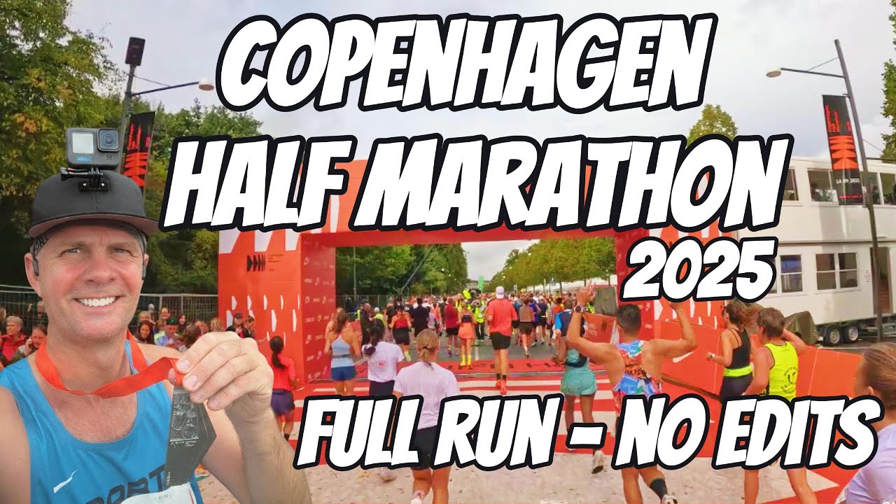 Copenhagen Half Marathon 2025 | Full POV Race Experience!