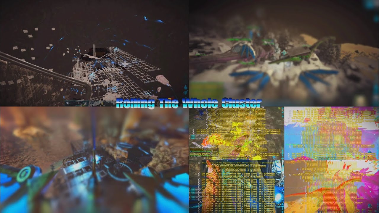 Ark PS5 | Rolling The Whole Cluster On #Matrix | #Knights #Ruin #Lords #Sinzahh
