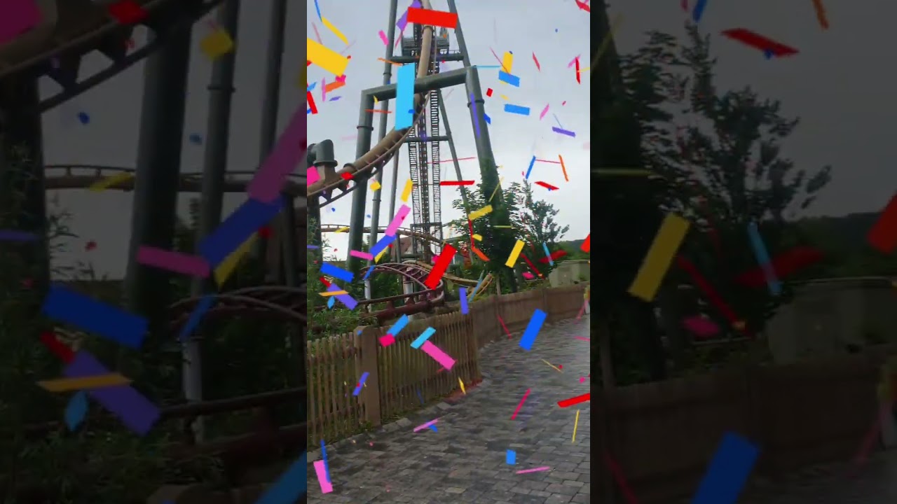 NECK-OVER-HEAD #tripsdrill #erlebnispark #fun #germany #deutschland #erlebnis  #amusementpark