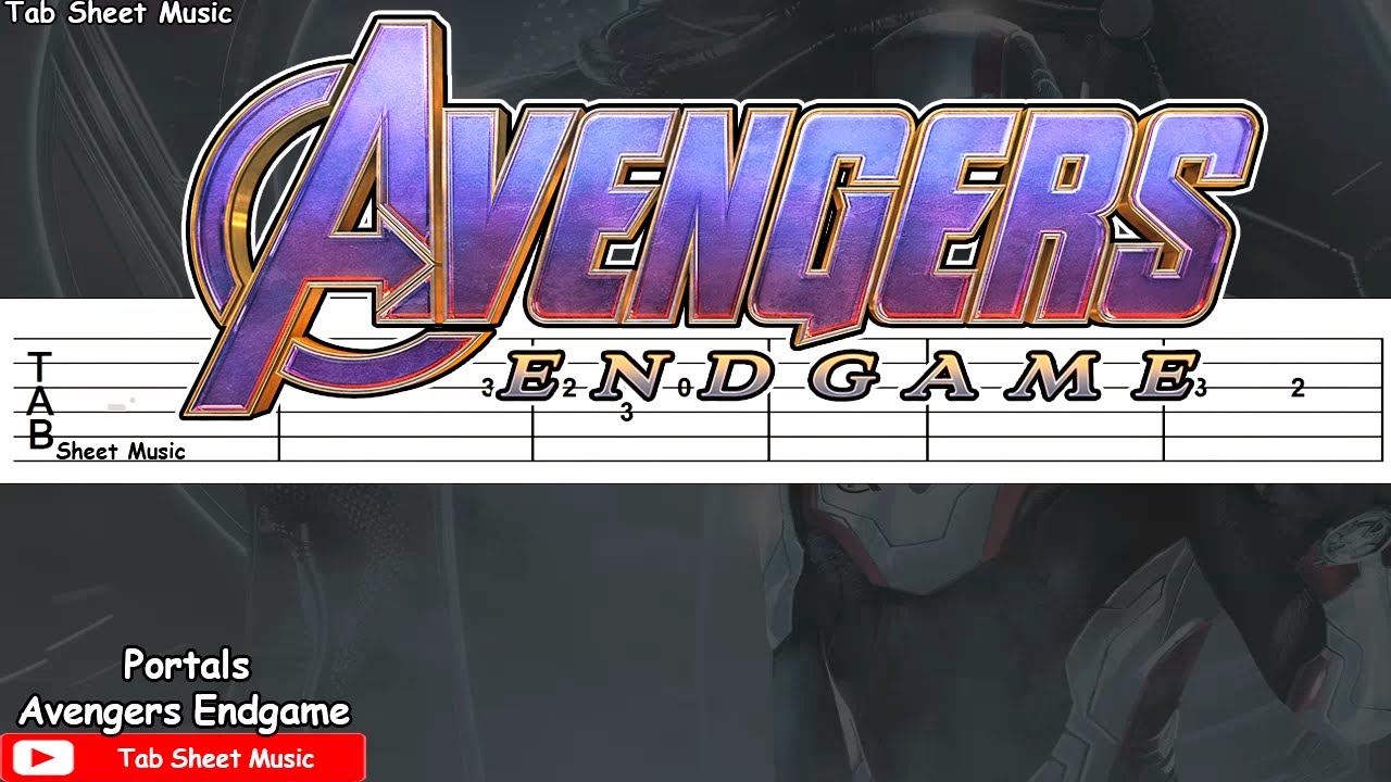 Avengers: Endgame - Portals Guitar Tutorial