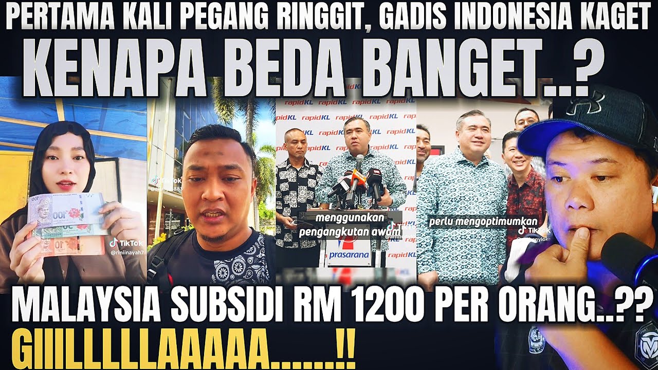 PERTAMA KALI PEGANG RINGGIT‼️GADIS CANTIK INI KAGET TAK HABIS FIKIR