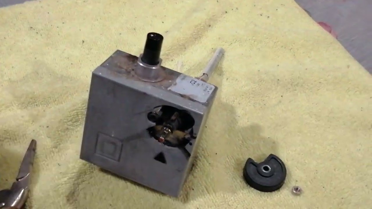 Calibración de termostato de calentador Cinsa.