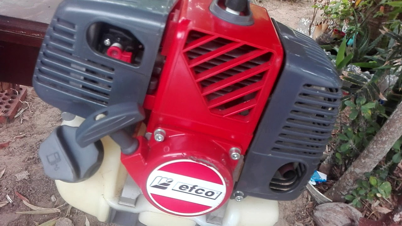 Como encender una desbrozadora EFCO modelo 8460