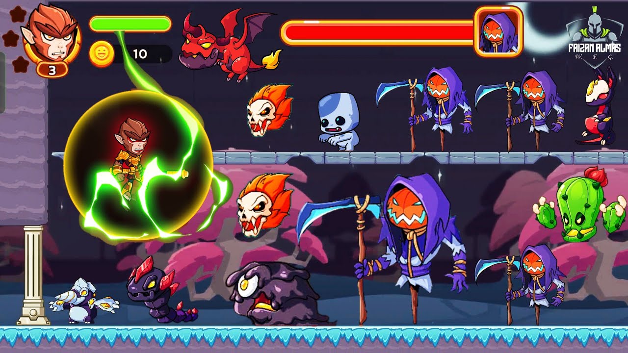 Monkey King Myth of Skull (Part 15) Boss Fights Levels (191 to 205) Gameplay WFG