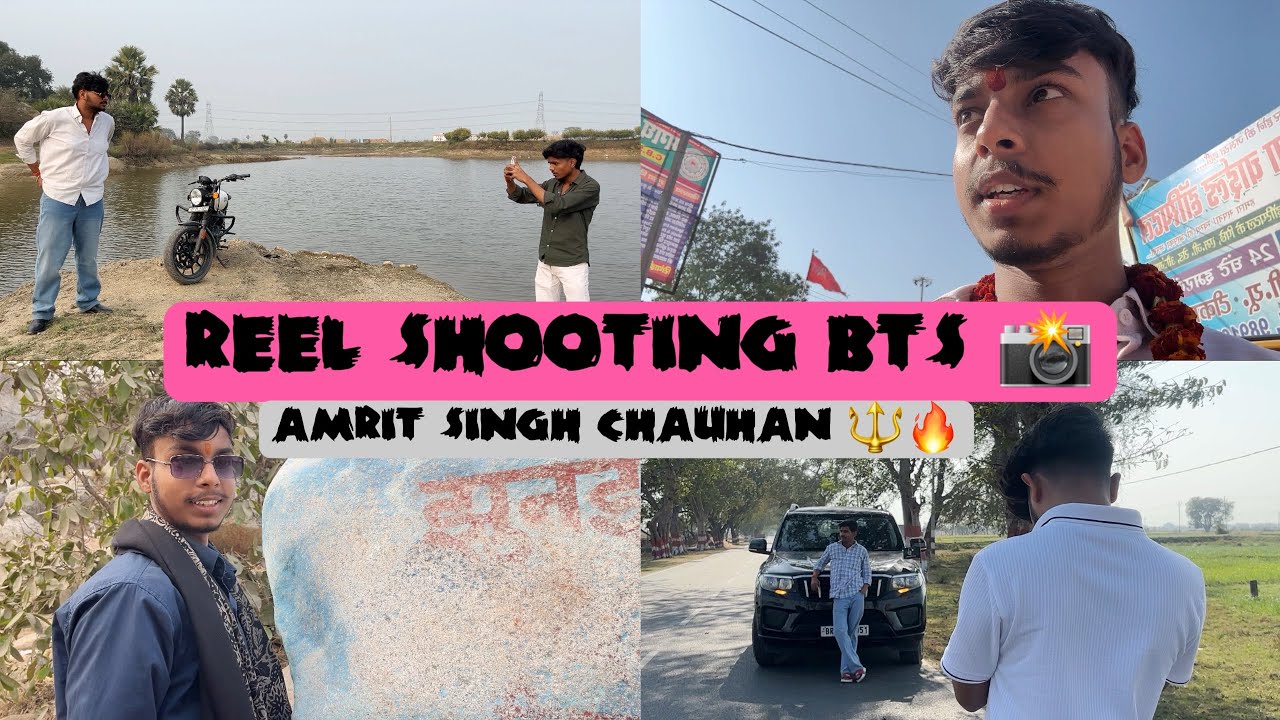 || Amrit Singh Chauhan 🔱🔥 || Reel Shooting Time Masti 😂