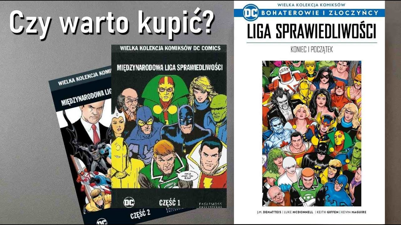 Liga Sprawiedliwości: Końce i początki -recenzja i rozmowa @szymonpietkiewicz4908 @komiksomania200